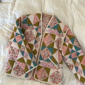 Louise Misha patchwork Jacket reversible